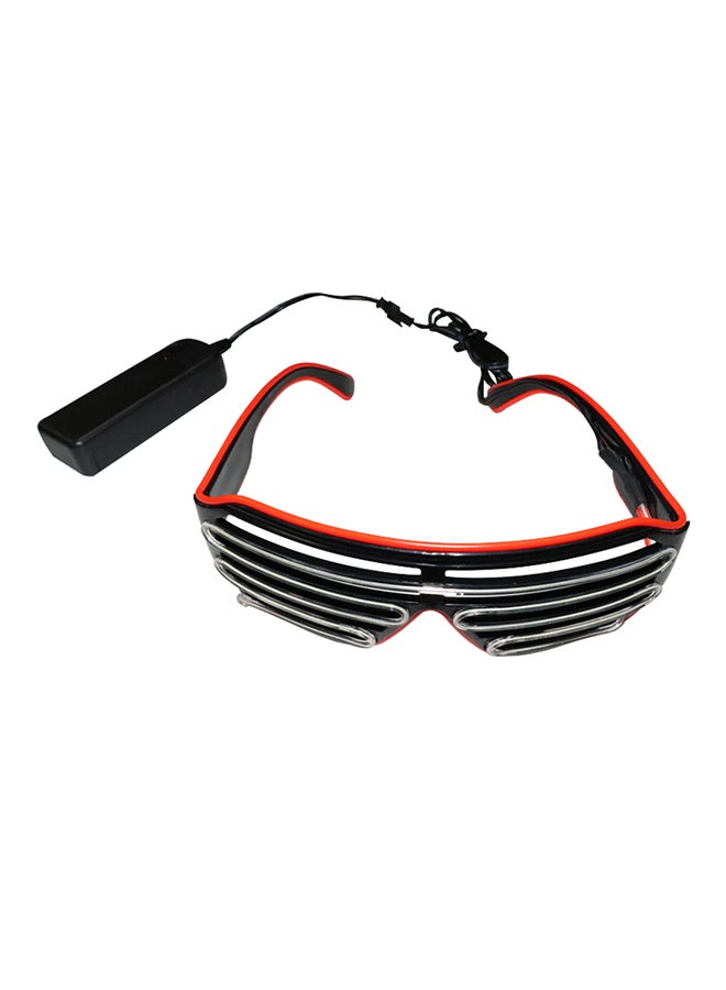 Flashing LED Glasses Light Up Party Glasses 15cm - Image 1