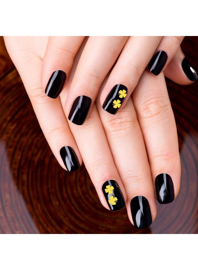 Comet Busters Self Adhesive Cute Nail Decoration Decals, Nail Art Stickers (Light Yellow) (NAO029) - Image 4
