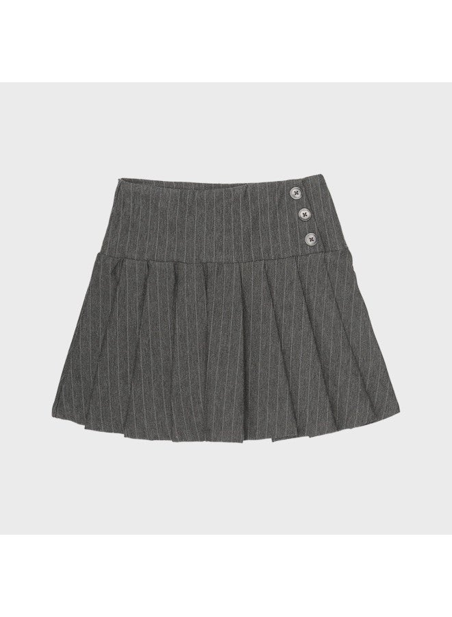 Zara Preppy Stylish Minimalist Versatile Girls' Skirt - Image 2