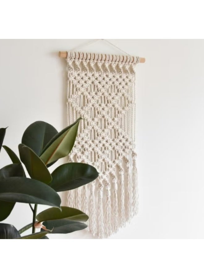 انتيكيانو مكرمية للتعليق على الحائط مصنوعة يدويًا - Image 3