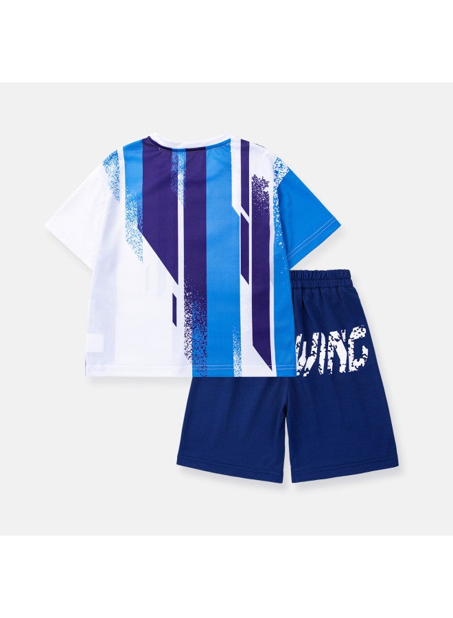 Bumblebee Boys' Basketball Jersey Set Summer Thin 2025 New Kids Training Sportswear Boys' Summer Outfit - Image 5