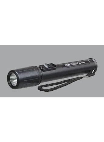 GLOBEAM GLOBEAM GL50 ABS Plastic 075W HighPerformance LED Flashlight Torch Light Battery Powered by 3 AA Batteries Included  - Image 1