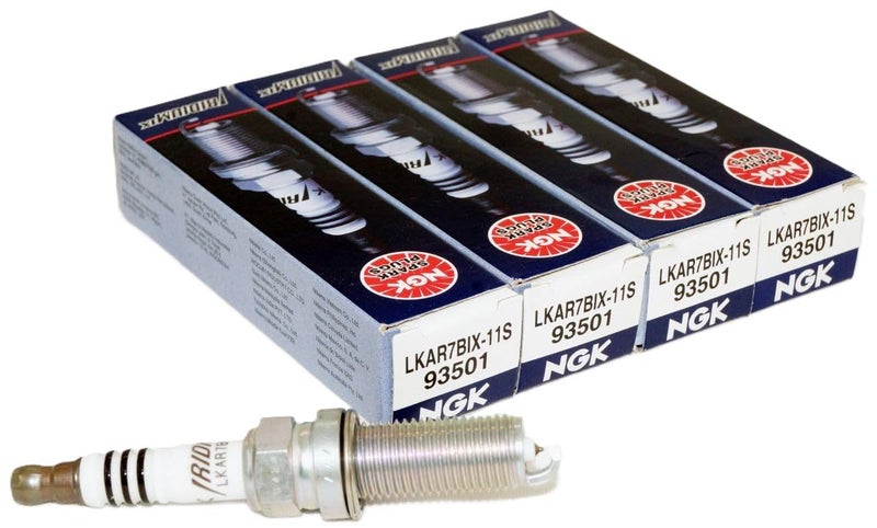NGK LKAR7BIX-11S Iridium IX Spark Plug (93501 Iridium Ix), 4 Pack - Image 1