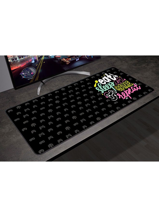 جاميرتيك حصيرة مكتب GamerTek للألعاب - تناول، نوم، ألعاب (80x30 سم) - Image 3
