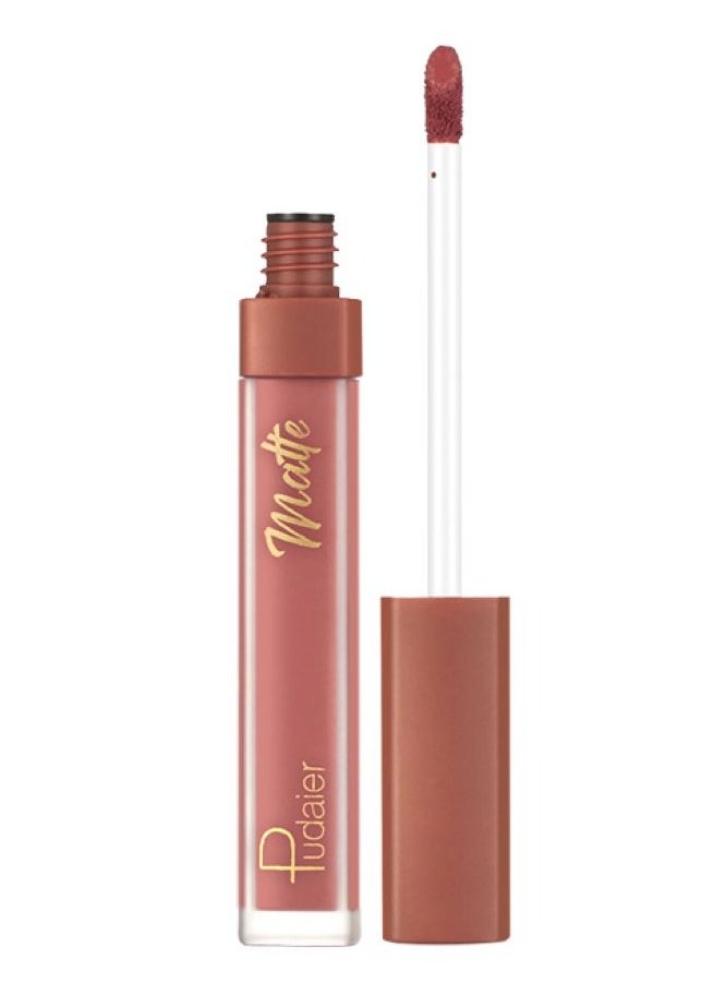 pudaier Pudaier Water Mist Liquid Lipstick: Rich Pigmentation & Hydrating Matte Finish Waterproof, Smudge-Proof, Long-Lasting Comfort – Shade 03#  - Image 2
