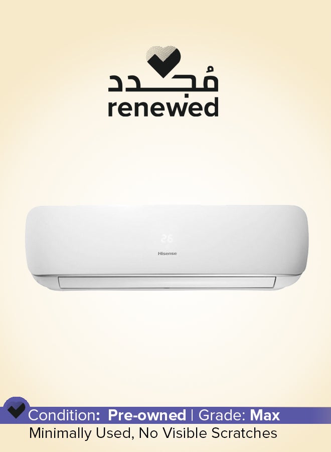 Hisense Renewed -  1.5 Ton Split Air Conditioner 220 kW AS-18CR4SMSCA02 White - Image 1