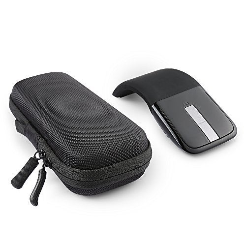 BOVKE Protective Carrying Case Replacement for Microsoft Arc Touch Wireless Mouse Hard EVA Shockproof Travel Storage Pouch Cover Bag, Black - Image 5