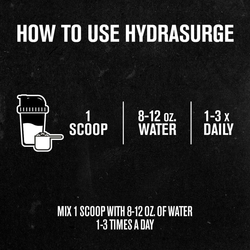 Jacked Factory HYDRASURGE Electrolyte Powder  Hydration Supplement with Key Minerals Himalayan Sea Salt Coconut Water  Keto Friendly Sugar Free Naturally Sweetened  60 Servings Orange Mango - Image 5