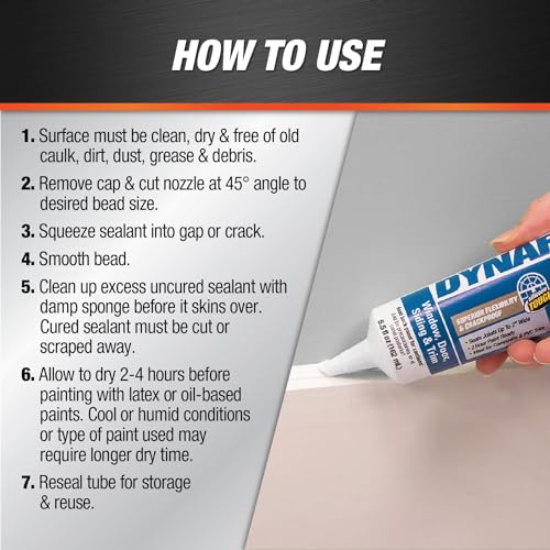 Dap DYNAFLEX 230 WHT 5.5OZ - Image 2