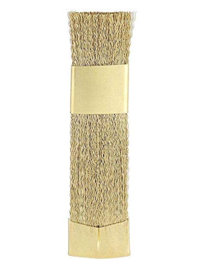 Rotekt Rt Bits Cleaning Brush Golden Color Copper Wire Drill Cleaner Brush Manicure Accessories - Image 1