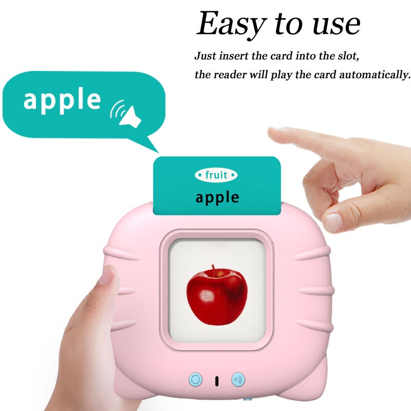 Startcan Toddler Learning Toys for 2 3 4 5 Year Old Girls Autism Sensory Toys for Autistic Children Speech Therapy Toys 112 Cards  224 Sight Words Talking Flash Cards - Image 3