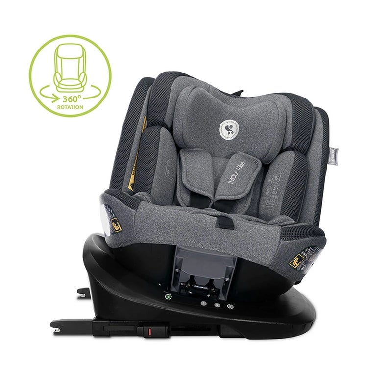Lorelli - Imola Car Seat 360 Rotate 40-150 cm - Grey - 1007201 - Image 2