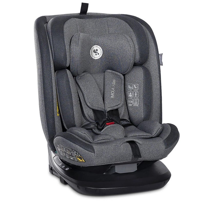 Lorelli - Imola Car Seat 360 Rotate 40-150 cm - Grey - 1007201 - Image 1