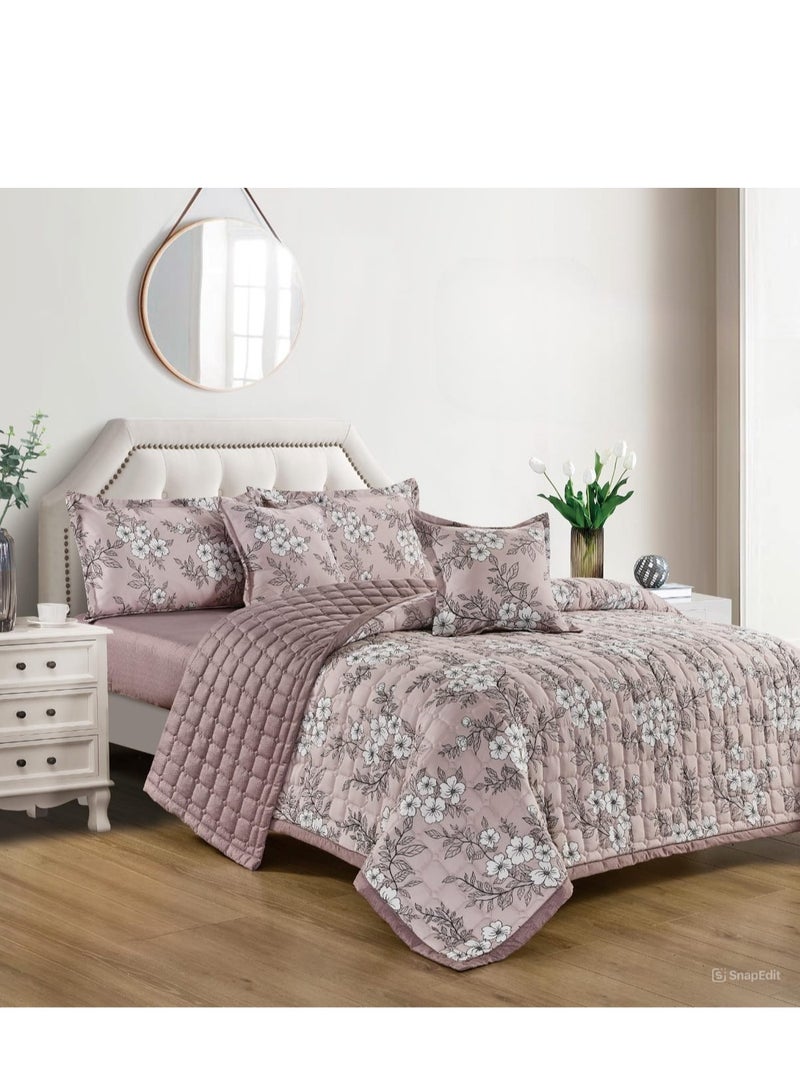 MARC Floral compressed double quilt set, 6 pieces, size 230 * 250 cm