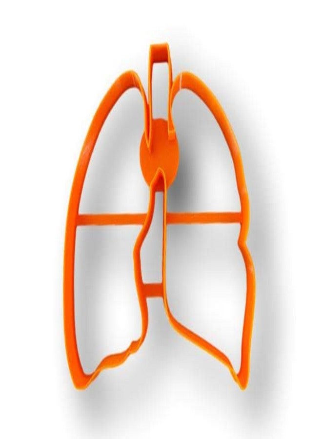 Cookie Cutz Lung Anatomy Outline Cookie Cutter - Image 1