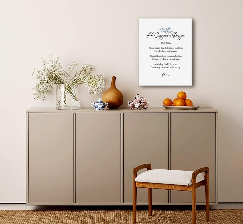 WKYAER Surgeon's Prayer Canvas Wall Art - Image 2
