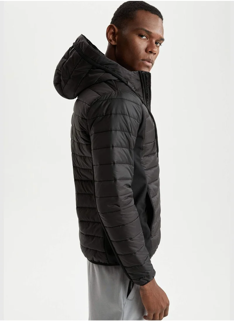 DeFacto Standard Fit Long Sleeve Padded Coat