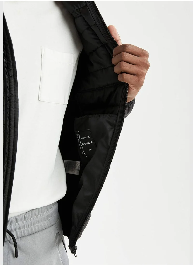 DeFacto Standard Fit Long Sleeve Padded Coat