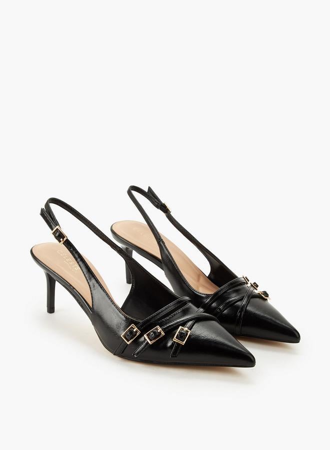 Celeste Women Stiletto Heel Mules - Image 1