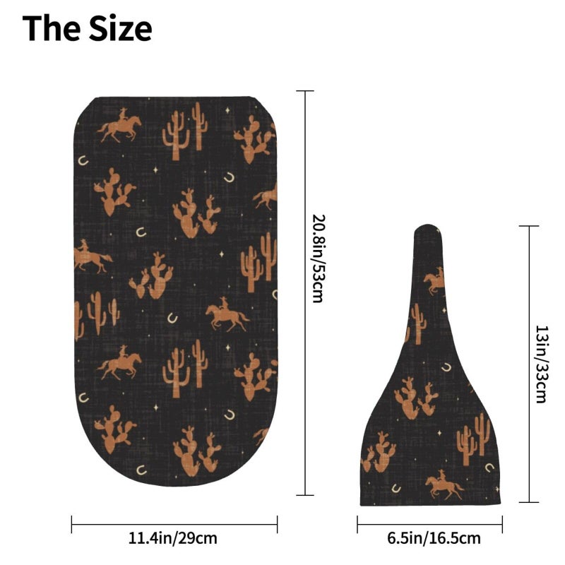 Jarverce Western Retro Swaddle Blankets Swaddling Blanket Western Clothes for Baby - Image 3