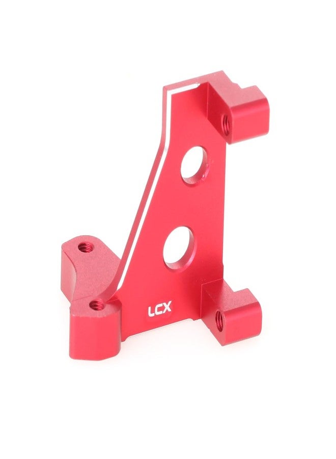 LCX Racing 1/10th RC Crawler Car Aluminum Transmission Servo Mount for Traxxas TRX4 TRX6, Upgrades Parts Accessories (Red) - Image 2