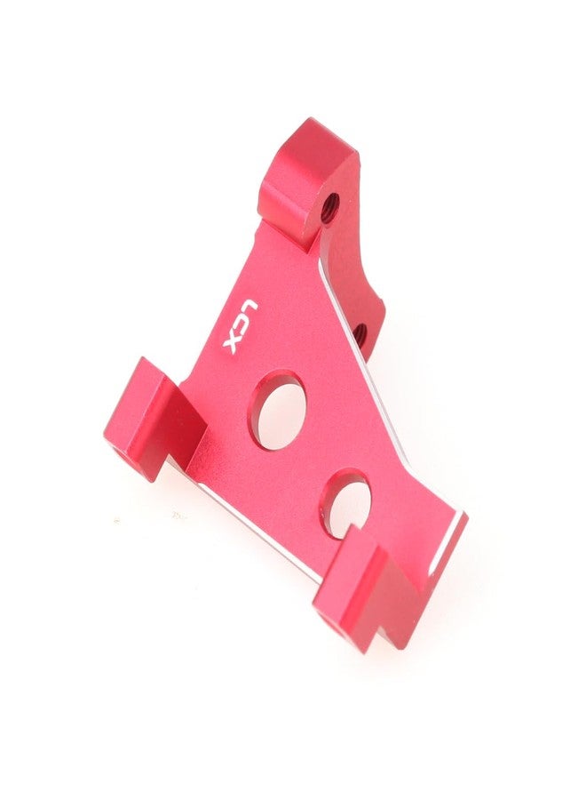LCX Racing 1/10th RC Crawler Car Aluminum Transmission Servo Mount for Traxxas TRX4 TRX6, Upgrades Parts Accessories (Red) - Image 4