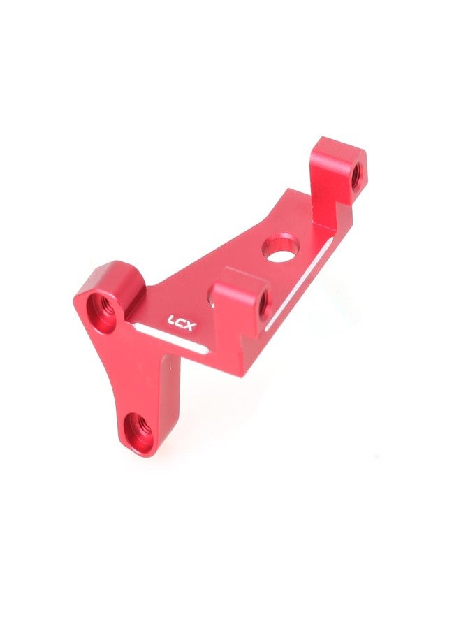 LCX Racing 1/10th RC Crawler Car Aluminum Transmission Servo Mount for Traxxas TRX4 TRX6, Upgrades Parts Accessories (Red) - Image 3