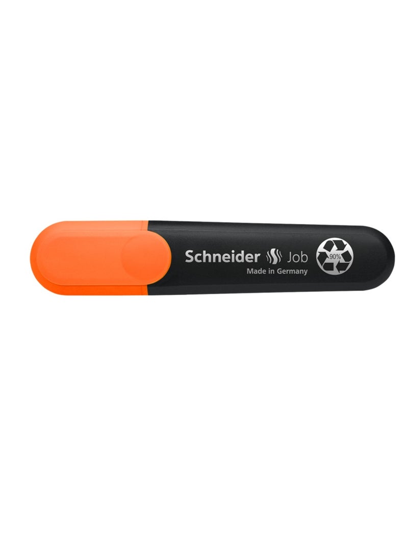 Schneider 10-Piece Job Textmarker Highlighter Orange - Image 3