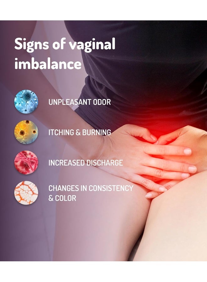 Gynofit Lactic Acid Vaginal Gel Vaginal Moisturizer pH Balance Restorer Vaginal Health Prevents Itching Burning Odor Hygienic Applicator Treats Prevents Vaginal Infections 6 Count - Image 2