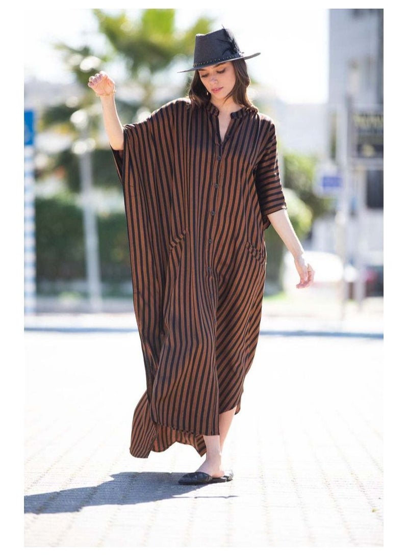 Loquat Beach Printed Robe Sunscreen Cover  - Image 2