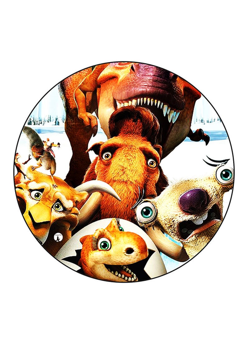 Ice Age Printed Mouse Pad  Multicolour