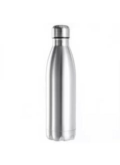 SUNBEET SUNBEET 1000ml Stainless Steel Insulated Thermosteel Water Bottle 24 Hours Hot and Cold Leakproof Rust and Corrosion Resistant for Travel Office Trekking Home Silver 