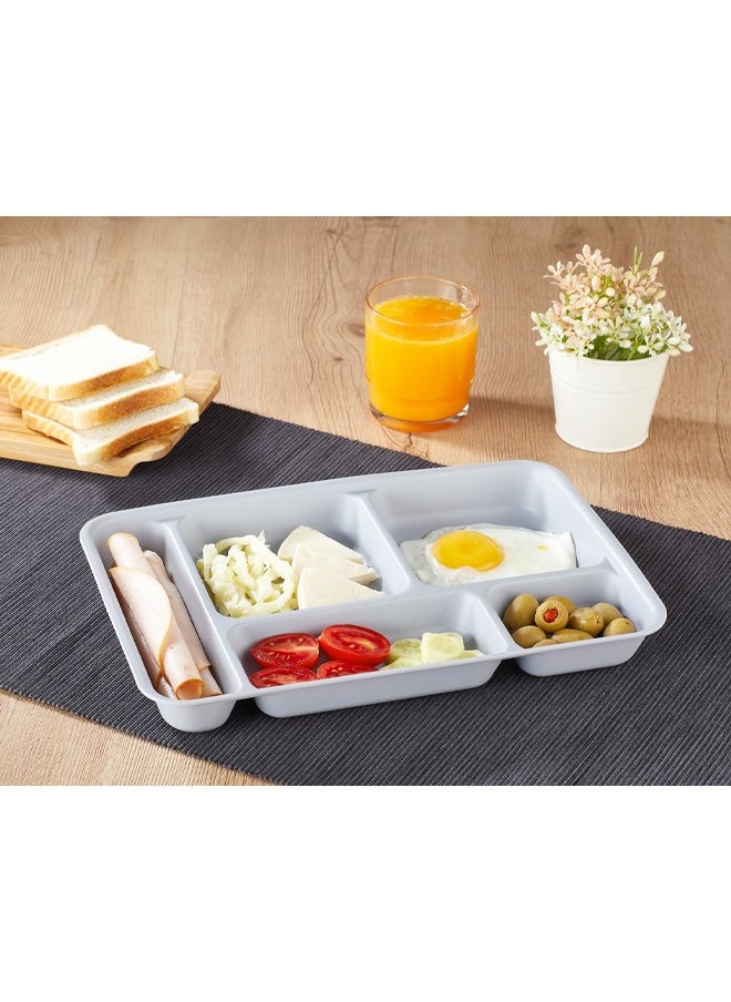 Hobby Life - 5 Compartment Tabldot Plate - Image 1