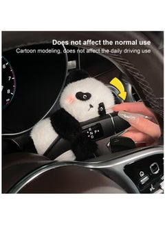 Generic Cute Bunny and Panda Car Ornaments for Women, Decorative Wiper Shift Handle Accessories, Perfect Gift for Girls  - Image 3