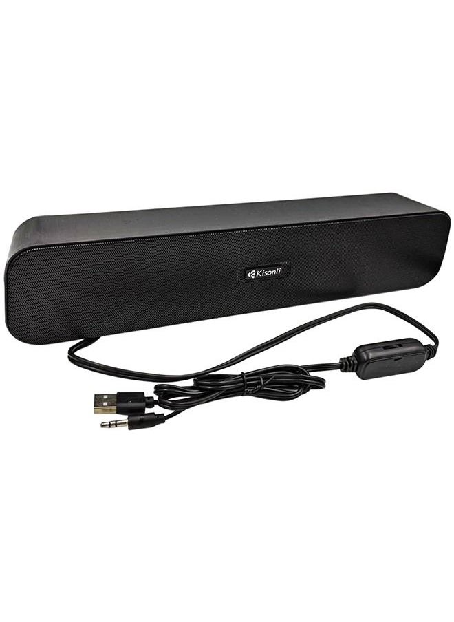 Kisonli - Multimedia 2.0 Channel Mini USB Computer and Mobile Speaker i-570 - Image 1