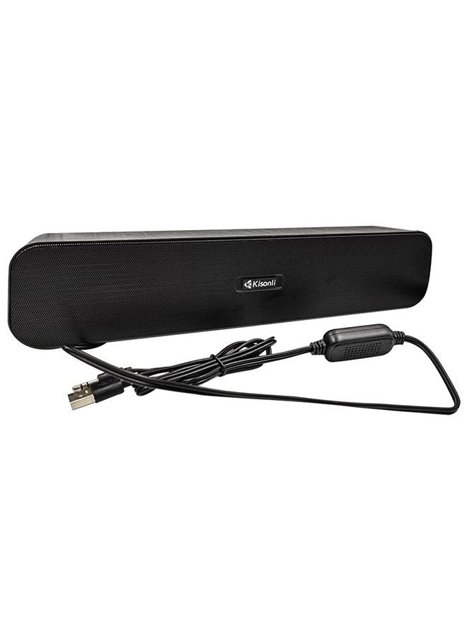 Kisonli - Multimedia 2.0 Channel Mini USB Computer and Mobile Speaker i-570 - Image 1