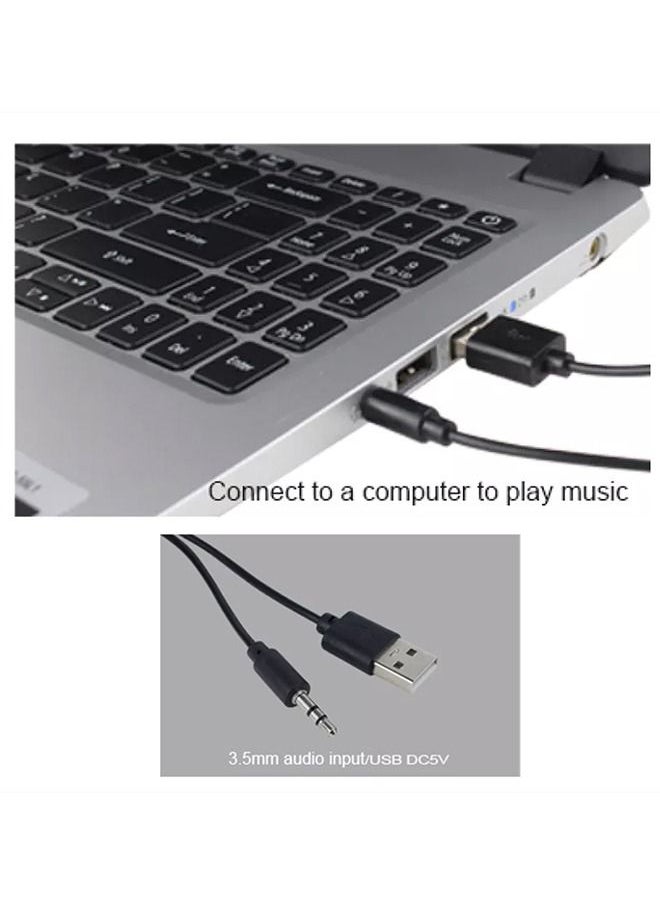 Kisonli - Multimedia 2.0 Channel Mini USB Computer and Mobile Speaker i-570 - Image 1