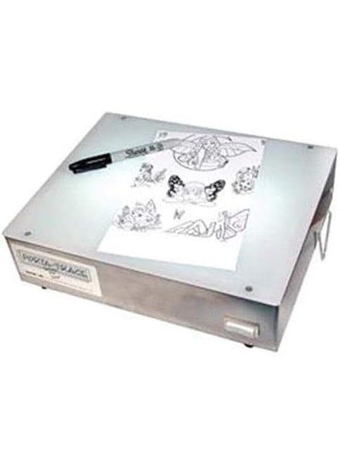 Alvin Porta Trace 10x12 Stainless Steel Light Box with 8 LED Modules  - Image 2