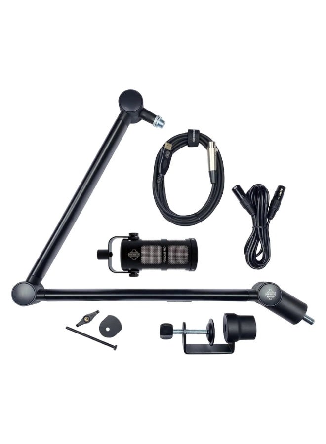 Sontronics VOICECASTING PACK-Podcast/Streaming/Broadcast Microphone Set