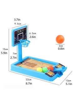 Daytoyz 2 PACK Basketball Game Toys, Tabletop Basketball Shooting Game for Kids and Adults, Desk Games for Office for Adult to Reduce Stress, Basketball Party Favors Classroom Prizes for Boys Girls  - Image 2
