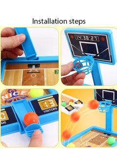 Daytoyz 2 PACK Basketball Game Toys, Tabletop Basketball Shooting Game for Kids and Adults, Desk Games for Office for Adult to Reduce Stress, Basketball Party Favors Classroom Prizes for Boys Girls  - Image 3