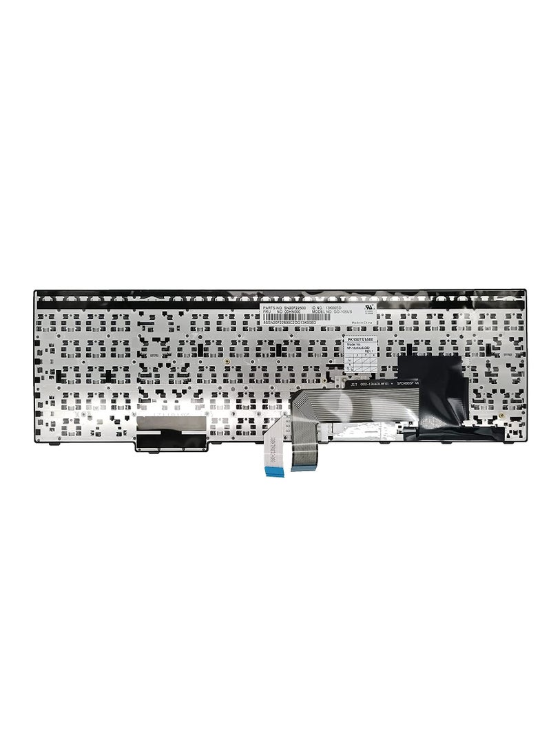 CS - ثينك باد E550 E550C E555 E560 E565 بدون إضاءة خلفية تخطيط US رقم الجزء: SN20F22537 SN20F22474 V147820AS1 - Image 1