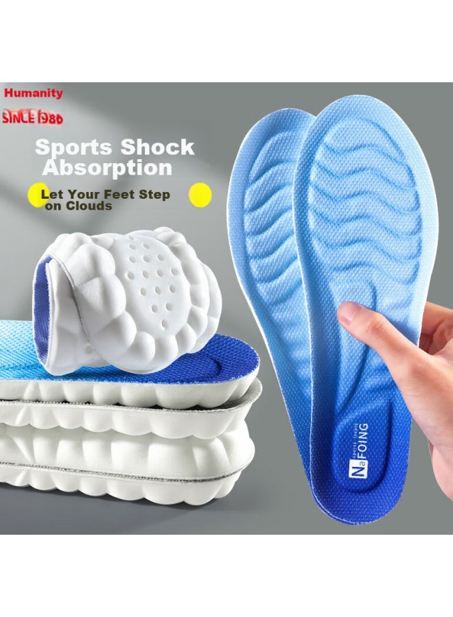RENBEN (Renben) 2 Pairs Of Sports Insoles For Men And Women, Soft And Shock Absorbing, Odor-Resistant And Breathable, Suitable For Long-Standing Military Training, Model 6030, Size 35-36 - Image 5