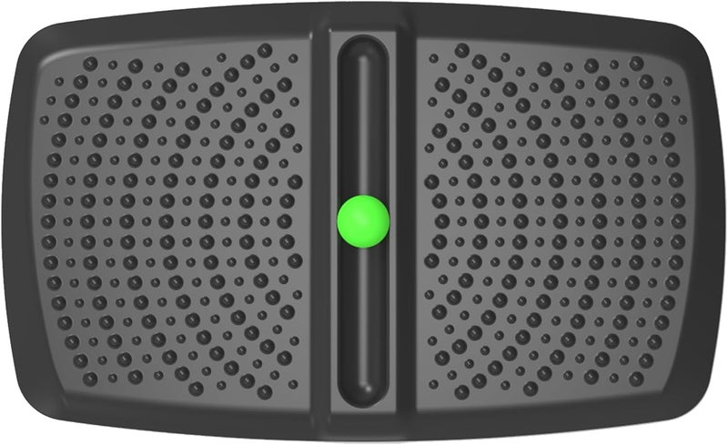 ergohead 1 inch Thick Anti Fatigue Kitchen Mat Standing Mat with Massage Ball, Non Slip Standing Desk Mat with Massage Point, Multi-Purpose Comfort Floor Mat for Feet, Office, Home (Black, 17"x28"x1") - Image 1