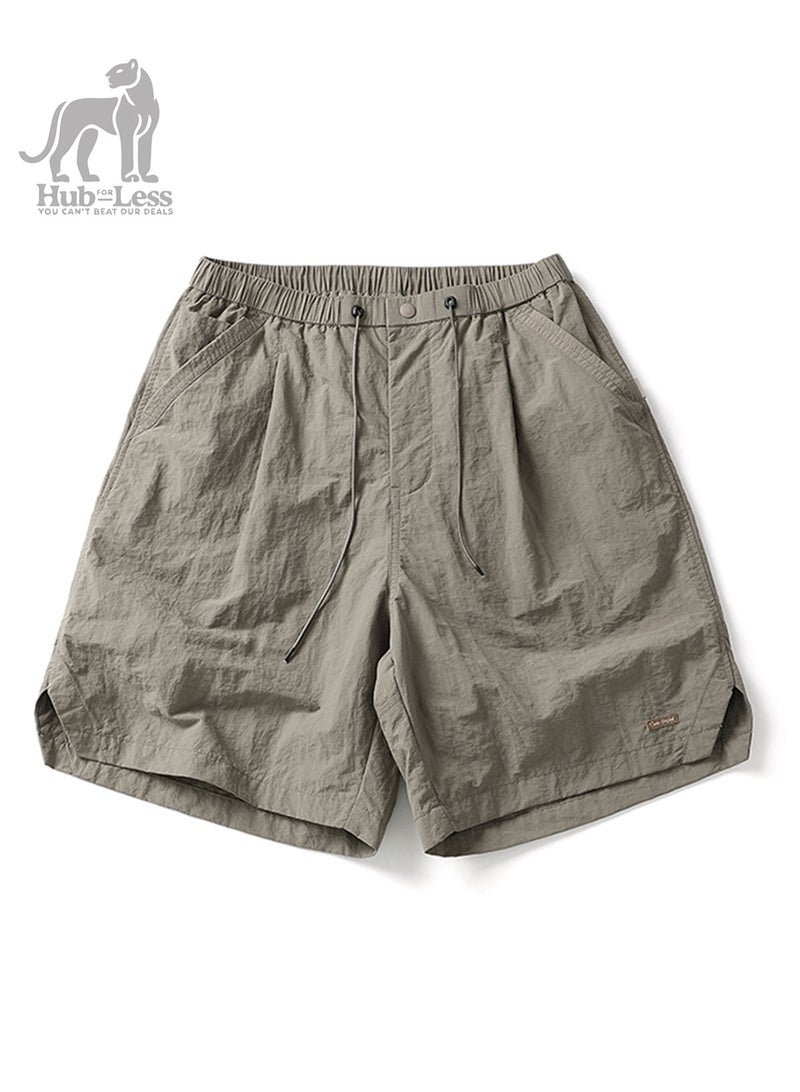 Hub For Less Men’s Microfiber Shorts – Lightweight & Comfortable for Everyday and Summer Wear - Image 1