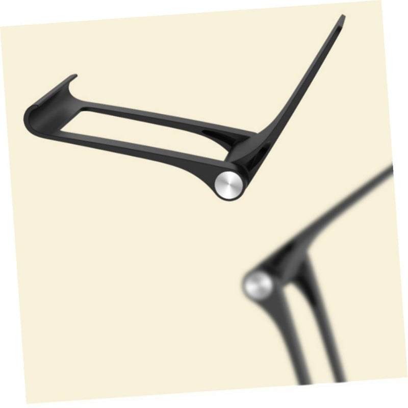 Foldable Notebook Holder With Silica Pad For Desk Phone Tablet Stand Elegant Cd Grain - Image 5