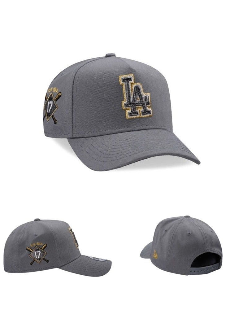 Los Angeles Dodgers Baseball Cap Adjustable Snapback Hat Trendy Streetwear Style for Men and Women