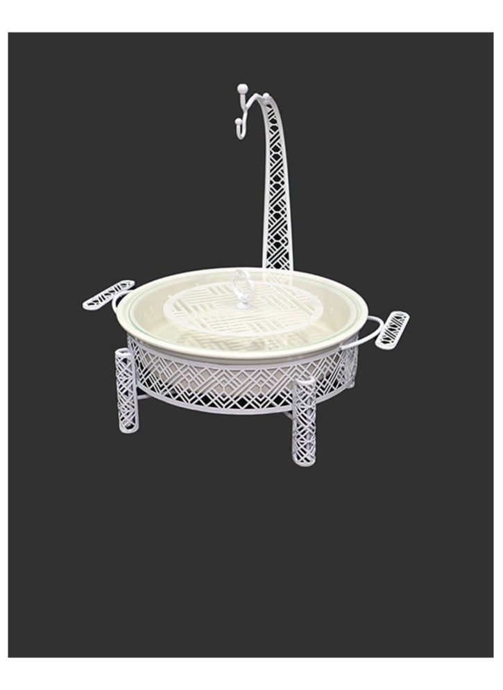 MARS Q Buffet heater for heating food, with a modern design, White  - Image 1