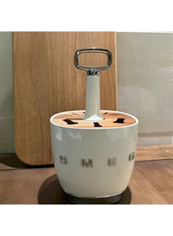 Smeg Classic 50s retro style aesthetics. The base of the dish storage rack, knives, forks, spoons and the base of the dish storage rack - Image 3