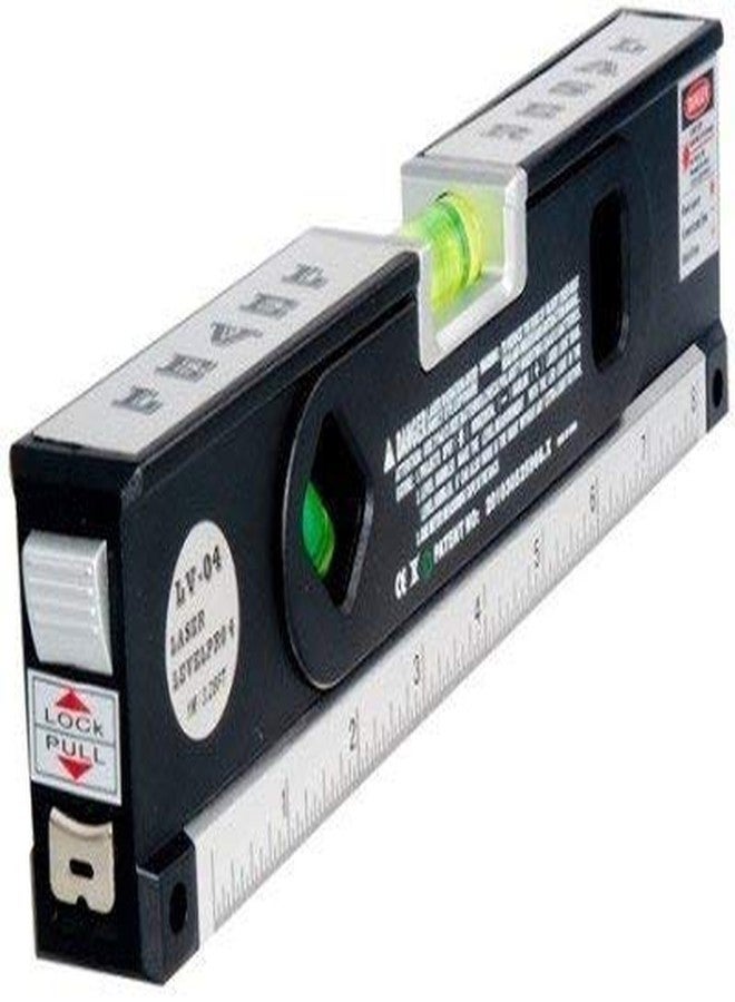 Skywalk Laser Level With Tape Measure Pro 4 (100cm) / Level Bubbles With Led Light, Lv-04 - Image 1